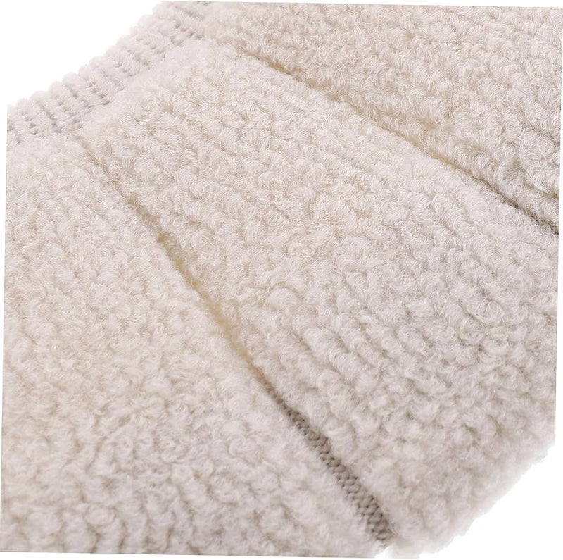 Warm Cozy O Shaped Toilet Seat Polyester Easy Install Machine Washable Comfortable - Image 5